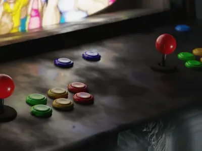 Arcade Machine 3D model