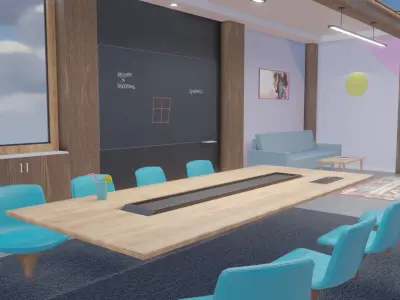 Metaverse Rooms 3D Model Pack