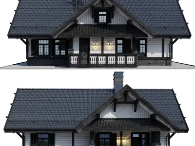 Modern house 18 3D model