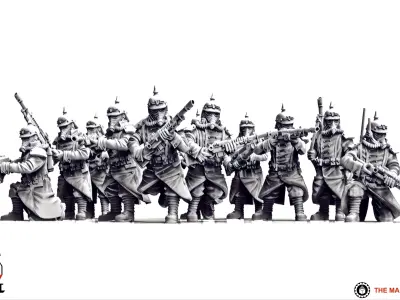 Valour Korps - Infantry Builder 3D print model