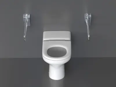 WC49 Toilet 3D model