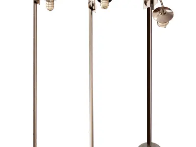 Street park lamp 3D model