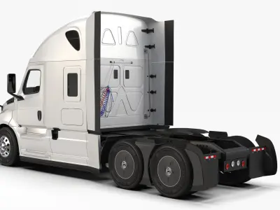  Freightliner Cascadia 2017 - Present HQ Interior 