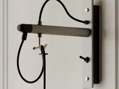 HOOKED wall light small stone from Buster and Punch 3D model