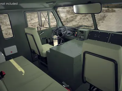  Military Tank Transport Truck Oshkosh M1070 with M1 Abrams 