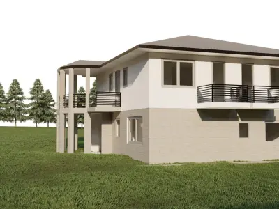 House Complex 01 3D model