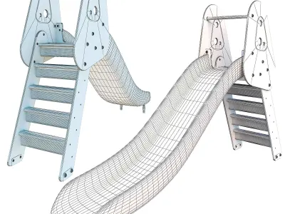 Children slides Kompan  3D model