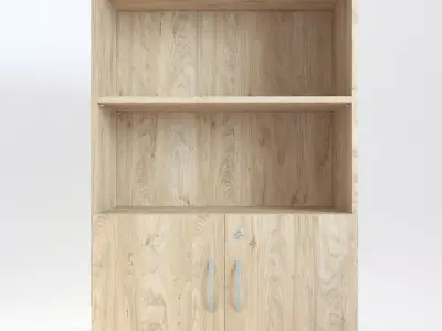 Wooden Cabinet 19 3D model