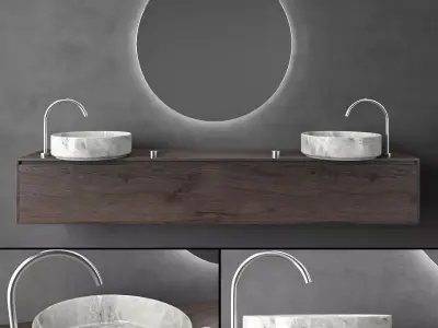 bathroom set 41 3D model