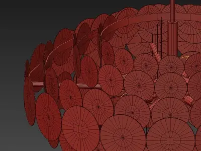 Doria Leuchten hanging lamp 3D model