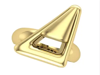  Apex gold Ring 3D print model