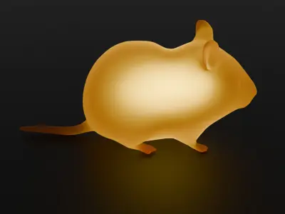 Indirect hamster lighting 3D model