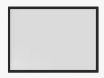 Billboard horizontal mockup 02 3D model