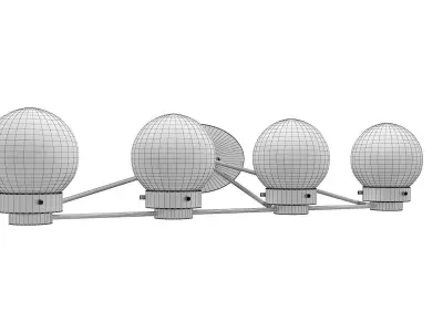 Spatial Bath Vanity Wall Light P300115 3D model