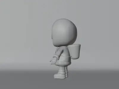 Astronaut 3D model get