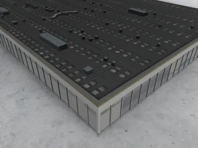  EDDF Storage 1 Low-poly 3D model