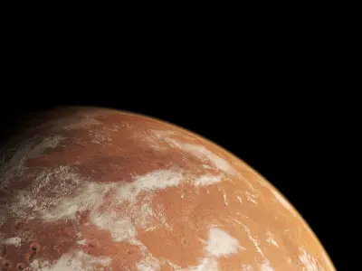 Mars Planet 3D model