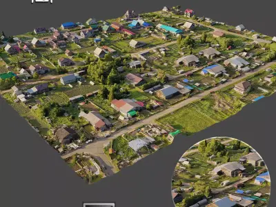 Aerial scan 13 3D model