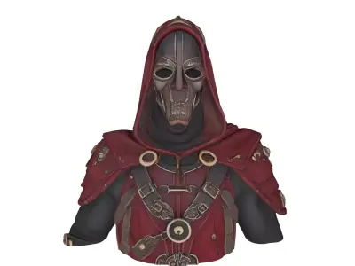 Assasins Veil Low-poly 3D model
