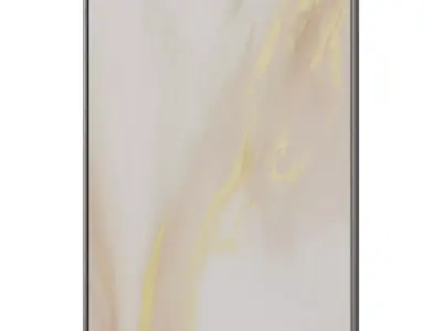 Set of 3 Abstract Paintings in Frames 3D model 11