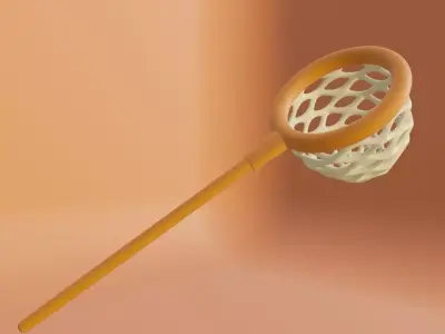 butterfly net 3D model