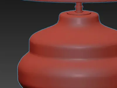 GLASS ART BRONZE 3D model