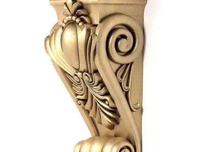 Corbel 17 3D model