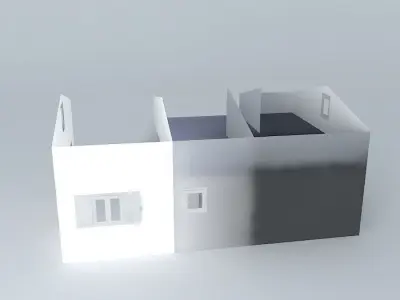 Decochalet 2015 YANS floor with no roof Free 3D model