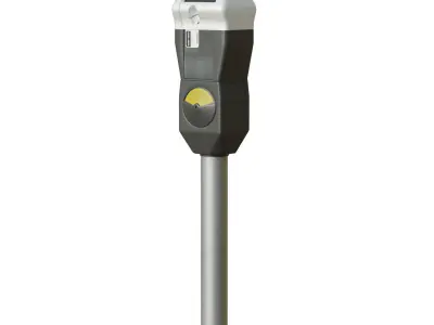 LA Parking Terminal Low-poly 3D model