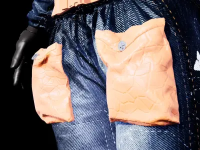 Modern Astronaut Suit 3D model