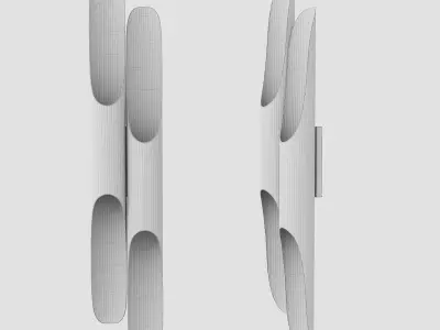 RedPrace Wall Light 3D model