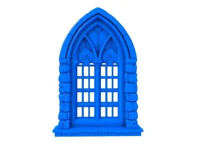 Gothic Arch - arch - arch stl - Gothic Arch Border - Frame  3D print model