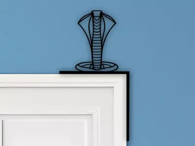 Snake Door Corner Decor 3D print model purchase