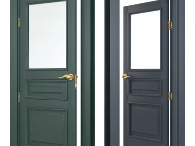 LIGNUM Doors 3d model Low-poly 3D model 4