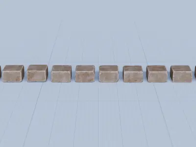 Stone Block Pack Vol 01 - Variant 04 Low-poly 3D model