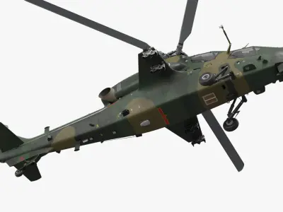  Changhe Helicopter Z-10 Camo Green Simplified 