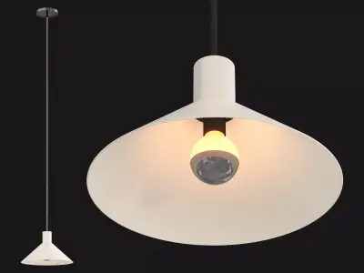 Slim Pendant Light 3D model