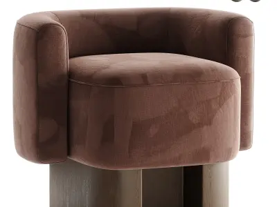 Giobagnara Lloyd Armchair 3D model