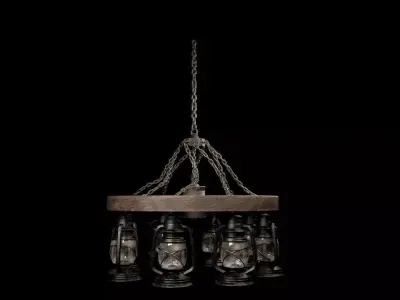 lamp light 3D model get