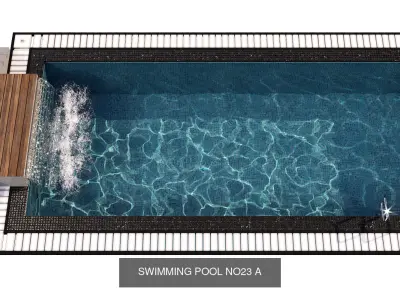 SWIMMING POOL COLECTIONN NO A 3D Model Pack