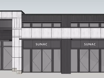 neoclassical retail 3d model 3D model