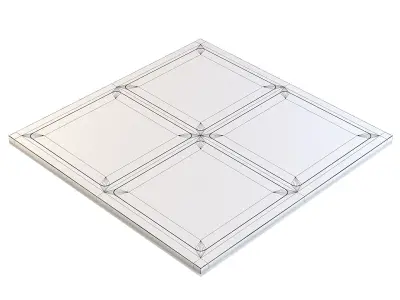 Futuristic Apartment Floor 3D model purchase