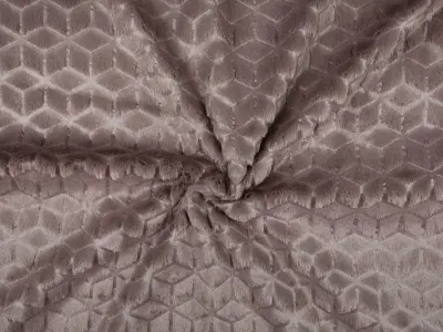 Embossed Velvet Hexagon Texture