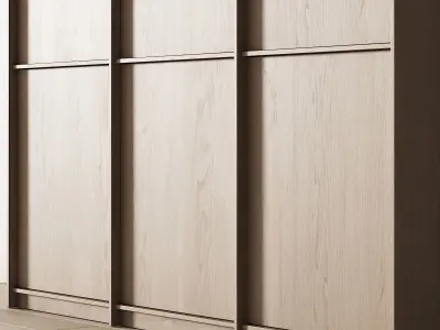 261 cabinet furniture 11 modular wardrobe cupboard 07 3D model