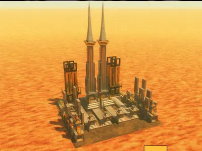 Xyff Tree City Block A2 3D model