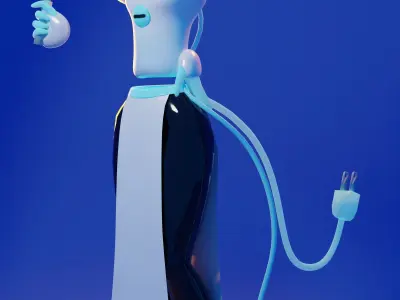 Tasque Manager      DELTARUNE CHAPTER 2    VRCHAT READY Low-poly 3D model