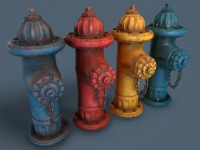 Complete Pack Enviroment Assets Low-poly 3D model