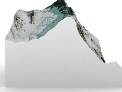 Mount Lhotse 3D model