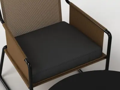 Flexform Harp Set 3D model