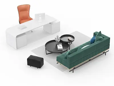 SOFA DIRECTOR ROOM 3D model